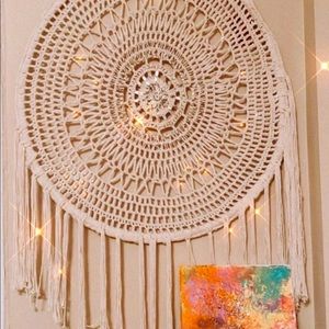 Handwoven large dream catcher